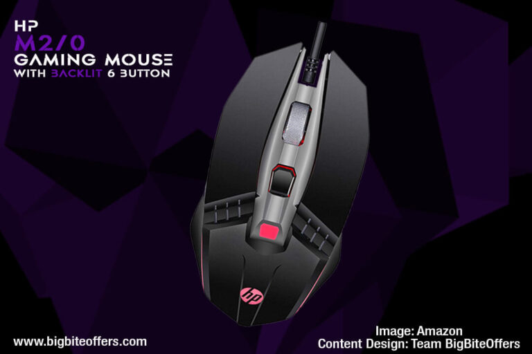 HP M270 with backlit, 6 Button Gaming Mouse