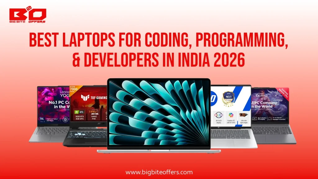 Best Laptops for Coding Programming and Developers in India 2026 - Bigbiteoffers